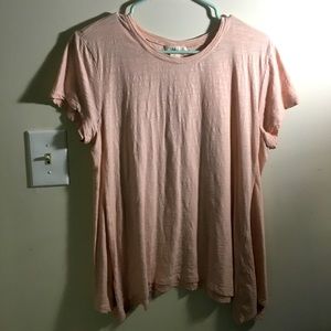 Blush Square Hem T-shirt